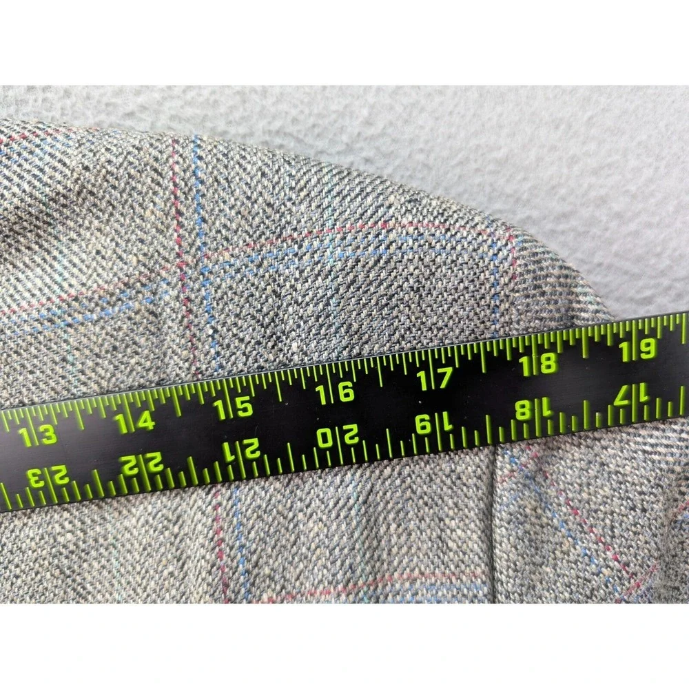 Botany 500 Houndstooth Sport Coat Men's 42R‎ Pure Silk Tweed Preppy Made in USA